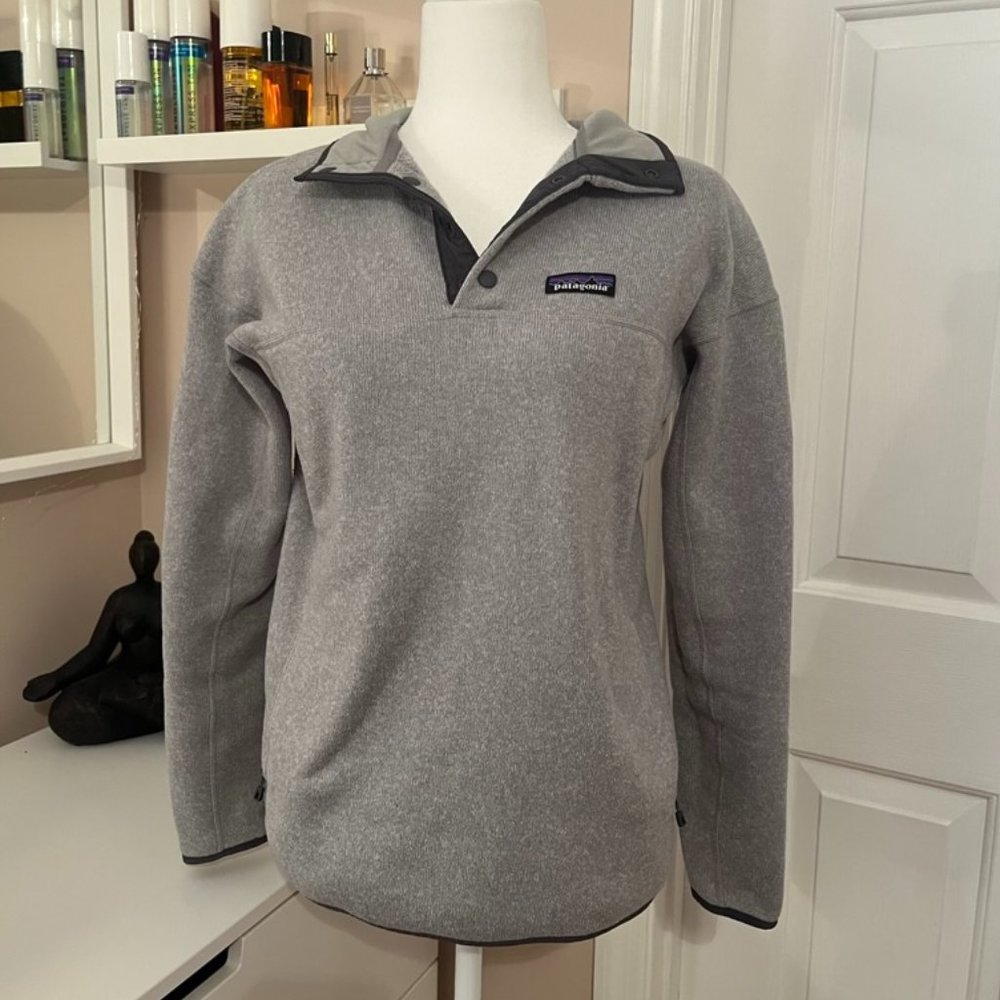 Knit Patagonia Quarter Snap Size L